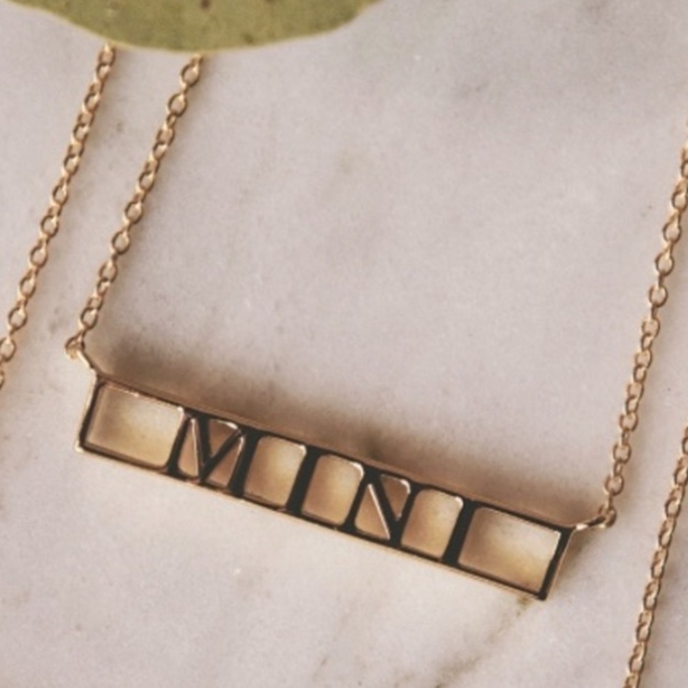Uncommon James Mini Bar Necklace